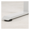 Base de Escritorio Motorizado Profesional / Altura Ajustable 60-125cm / Estructura Estable / Funcionamiento Suave / 3 Preset de Posiciones / Color Blanco / Soporta hasta 100Kg de carga
