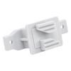 Aislador de Paso Gris Reforzado para Cercos Eléctricos / Aislamiento hasta 18 kV / Resistente a Clima Extremo / Polipropileno y Policarbonato