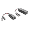 Kit de transceptores activos TURBO HD. Convierte 36/24 Vcc a 12 Vcc regulados, a través de cable  UTP Cat5e / 6. Transmision de 200 m (Revisar tabla de resoluciones )