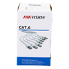Bobina de Cable de 305 Metros (1000 Pies) Cat 6 / 100% Cobre / Color Blanco / Uso en Interior / PVC