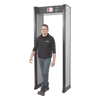 Arco Detector de Metales de 6 Zonas con Anclaje para Fijarse al Piso. Incluye Sensor IR para evitar falsas Alarmas / Certificado por la Administración Federal de Aviación de EE. UU. (FAA)