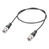 Cable Coaxial Armado con Conector BNC (Video) / Longitud de 2.2 Metros (7.22 Pies) / Optimizado para Cámaras 4K / Uso en Interior