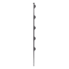 Poste de Paso de 1.2m para Cerca Electrificada.Tubo Galvanizado cal. 18 de 1