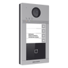 Videoportero IP 2 Megapixel / Llamada y Apertura Remota desde App Hik-Connect (Requiere monitor )/ PoE / Exterior IP65 + Antivandalico IK08 / 4 Departamento / Apertura con Tarjeta / Soporta 2 Puertas y hasta 6 Monitores