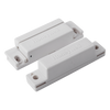 Contacto magnético de superficie con salida NC y NO (SPDT) para puertas y ventanas, resistor de fin de línea oculto