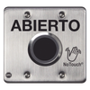 Interruptor IR NoTouch® de Acero Inoxidable, Salida Doble, ABIERTO