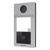 Videoportero IP 2 Megapixel / Llamada y Apertura Remota desde App Hik-Connect / PoE / Exterior IP65 + Antivandalico IK08 / 1 Departamento / Apertura con Tarjeta / Soporta 2 Puertas y hasta 6 Monitores