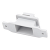 Aislador de Paso Gris Reforzado para Cercos Eléctricos / Aislamiento hasta 18 kV / Resistente a Clima Extremo / Polipropileno y Policarbonato