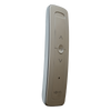 Control remoto 1 canal para motores de persiana Somfy con señal inalámbrica, instrucciones: sube, baja y detener, con posición favorita programada.