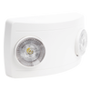 Luz de Emergencia LED / Doble LED 1W 150 lúmenes / Batería Ni-Cd 3.6V 900mAh / 90 min Autonomía / Voltaje Universal 127-240 VAC / UL 5VA / Blanco