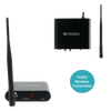 Transmisor Inalámbrico Silent Disco / Sonido HiFi de Alta Fidelidad / Entrada de Micrófono y RCA / Batería 1000 mAh / Alcance 300 m (984 ft) / Portátil y Duradero