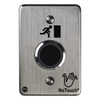 Interruptor IR NoTouch® de Acero Inoxidable, De un solo grupo, Símbolo de puerta