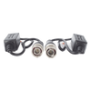Kit de Transceptores (Baluns) para EXTERIOR TurboHD Hasta 4K HD-TVI / HD-CVI / AHD / CVBS / COAXITRON / AUDIO POR COAXITRON  / Menu OSD / CONECTORES 100% COBRE / Con Cable RF Blindado. Distancia de hasta 200 m en 4K. Calidad PREMIUM