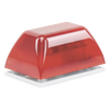 Minicontrolador Audiovisual de Uso No Autorizado o Situaciones Urgentes, Color Rojo