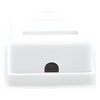 Caja de Pared con 1 Puerto Keystone, Incluye Jack Cat5e