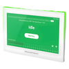 Estación de Intercomunicación SIP con Wi-Fi 6, Bluetooth y Control Total para Agendamiento de Salas y Edificios Inteligentes (Color Blanco)