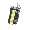 Atenuador auxiliar Sunnata de pared para control de 3 vías o escalera, 120 V, compañero cableado del atenuador principal del sistema RadioRA 3, color negro mate (Midnight)