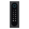 Control de Acceso Slim Akuvox A08S / Aluminio y Vidrio Templado / IP65 & IK09 / Capacidad para 20,000 Tarjetas / Métodos de Acceso Multi (QR, Bluetooth, PIN, RFID) / Soporta Wiegand / 1 Salida de Relay