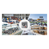 Video Intercom IP para Exterior / Cámara 4 Megapixel (1080p) / HDR e Iluminación IR / Altavoz 5W y Doble Micrófono con Reducción de Ruido / Panel Acero Inoxidable y Cuerpo Aluminio / IP66 e IK10 / PoE+ / 2 Líneas SIP