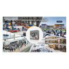 Video Intercom IP para Exterior / Cámara 4 Megapixel (1080p) / HDR e Iluminación IR / Altavoz 5W y Doble Micrófono con Reducción de Ruido / Panel Acero Inoxidable y Cuerpo Aluminio / IP66 e IK10 / PoE+ / 2 Líneas SIP