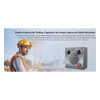 Video Intercom IP para Exterior / Cámara 4 Megapixel (1080p) / HDR e Iluminación IR / Altavoz 5W y Doble Micrófono con Reducción de Ruido / Panel Acero Inoxidable y Cuerpo Aluminio / IP66 e IK10 / PoE+ / 2 Líneas SIP