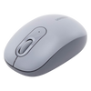 Mouse Inalámbrico 2.4G 800/1200/1600/2400 DPI | Función de 3 botones | Alcance 10m | Silencioso |  Ergonómico | Anti-caída y Anti-interferencias | Batería Alcalina AA incluida  | Color Grey.