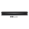 Organizador de Cable Vertical de 24 Unidades Rack Sencillo, Compatible con Racks Serie EIRL y EIQR