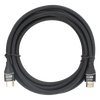 Cable HDMI de 3 Metros (9.84 Pies) | Alta Definición | Longitud | Versión 2.0 | Alta Velocidad 18Gbps | 4K@60Hz | Conectores Chapados en Oro | Tipo Redondo
