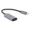 Cable Adaptador USB C a HDMI 4K@60Hz / Convertidor Thunderbolt 3 / Caja de Aluminio / HDMI V2.0 / 3D / Longitud del Cable 10 cm (3.94 Pulgadas)