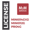 Servicio de datos por un Año para comunicadores  MINI014G/V2 y MINI012G, con eventos ilimitados.