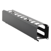 Organizador de Cables Horizontal de 2U para Rack de 19