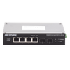 Switch Industrial No Administrable Gigabit / 3 Puertos Gigabit PoE+ (30 W) + 1 Puerto Gigabit PoE++ (60 W) / 2 Puertos SFP / 65 W Total / 48 a 57 VCD / Ideal para Proyectos / 300 Metros de Distancia