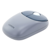 Mouse Inalámbrico FUN | Recargable| 2.4G & Bluetooth | 4 Niveles de DPI | Silencioso | Ergonómico | 5 Botones | Compatible con Windows, macOS 10.5, Android iOS Linux y Chrome OS | Color Azul.