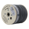 Carrete de 2 km de Fibra Óptica Drop Plana, Interior/Exterior G.657A2 Monomodo de 2 Hilos (Bifibra), Dieléctrica, Forro Negro, (No Soporta Conectores Mecánicos)