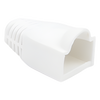Bota Plástica para Protección de Plug RJ45, Color Blanco