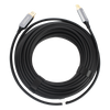 Cable HDMI de Fibra Óptica de 15 Metros (49.21 Pies) | Alta Definición | Versión 2.1 | Alta Velocidad 18Gbps | 8K@60Hz | HDCP 2.2 | Resistente a EMI y RFI