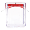 Cubierta Protectora Serie Stopper IIÆ De Policarbonato Super Resistente, Montaje Empotrado, Texto En Inglés, Sin Bocina