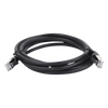 Cable de Parcheo FTP Cat6 - 2.0 Metros (6.56 Pies) - Negro