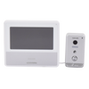 KIT DE VIDEOPORTERO IP COLOR NEGRO / Apertura con app / Súper elegante / Monitor WIFI / Alimentación 110vca