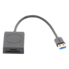 Lector de tarjetas USB-A 3.0 a MicroSD (TF) / SD | 5Gbps | Soporta hasta 2TB | Soporta Windows/Mac OS/Linux/Android | Lectura de Tarjetas Simultánea | No Requiere Controlador | Cable de 15cm.