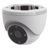 Domo IP 3 Megapíxel (2K) / Wi-Fi / Sirena y Estrobo /Audio de Dos Vías / Detección Humana y Vehiculo / Notificación Push / Audios Personalizables / Ranura Para Memoria hasta 512GB / Uso en Exterior IP67