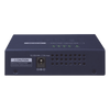 Inyector High PoE, de 4 Puertos Gigabit de Entrada, 4 Puertos PoE 802.3af/at Gigabit de Salida Para Cada Puerto, Hasta 30 W por interfaz