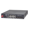 Switch cnMatrix WISP TX1012-DC-P de 8 puertos PoE y 4 SFP+, 170 W PoE Budget, Capa 2, gestión gratuita desde la nube, para corriente directa