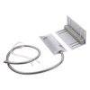 Contacto Magnético para Piso Uso Rudo / GAP 75 mm (3 in) / Cable Blindado 55 cm / Placa de Montaje en L / 12 VCC