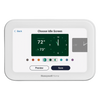 Termostato inteligente con pantalla táctil de 5 pulgadas, control de calidad de aire (IAQ), hasta 4H/2C bomba de calor, Wi-Fi, Bluetooth y Matter, color blanco
