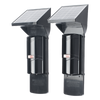 Detector Fotoelectrico Solar SFIRE SFA60 / 2 Rayos Infrarrojos / 60 m Exterior / 120 m Interior / Panel Solar Integrado / Bateria 4,000 mAh / 4 Frecuencias / IP65