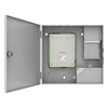 Controlador de Acceso 4 Puertas Administrable en la Nube con Hik-Connect Teams / Interfaz Web / 8 Lectores de Huella o Tarjeta / 100,000 Tarjetas / 10,000 Huellas / Incluye Gabinete y Fuente de Alimentación 12Vcd 8 A / Soporta Batería de Res