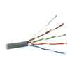 Bobina de Cable UTP de 4 Pares, Cat5e, PVC (CM), Color Gris, 24 AWG, 305 Metros (1000 Pies)
