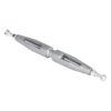 Conector de refacción para cadena de riel tipo T.
