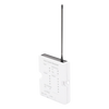 Receptor de control de visera para RadioRA 2 con 4 salidas de contacto seco para puertas de garaje o portones y entrada de seguridad, color blanco